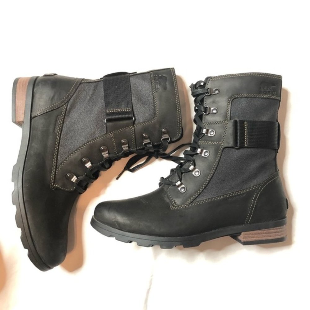Sorel Emile’s Conquest Boot - Black - Size 10.5